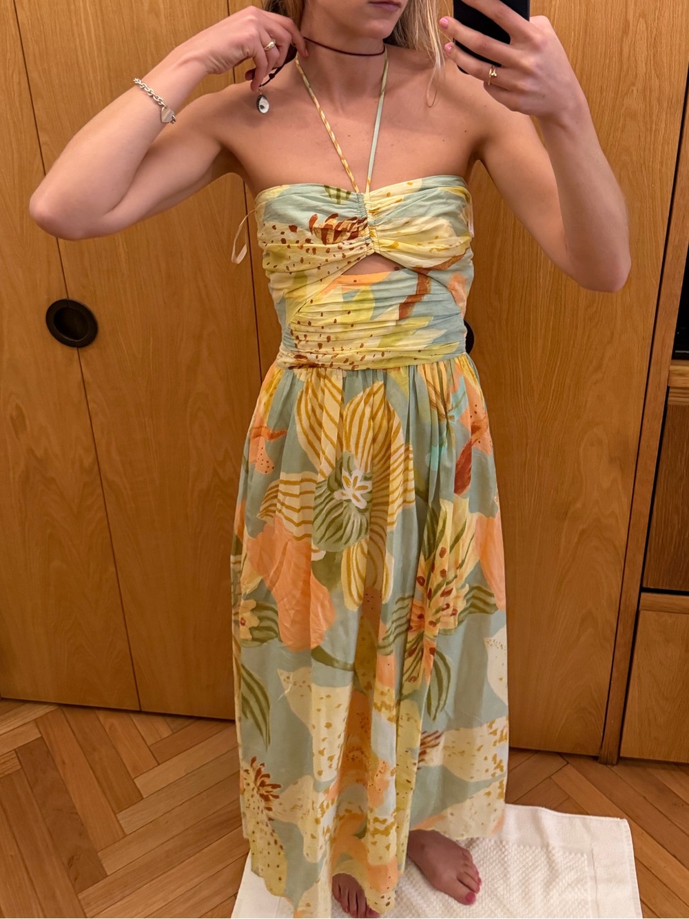 FARM RIO Floral Maxi Dress